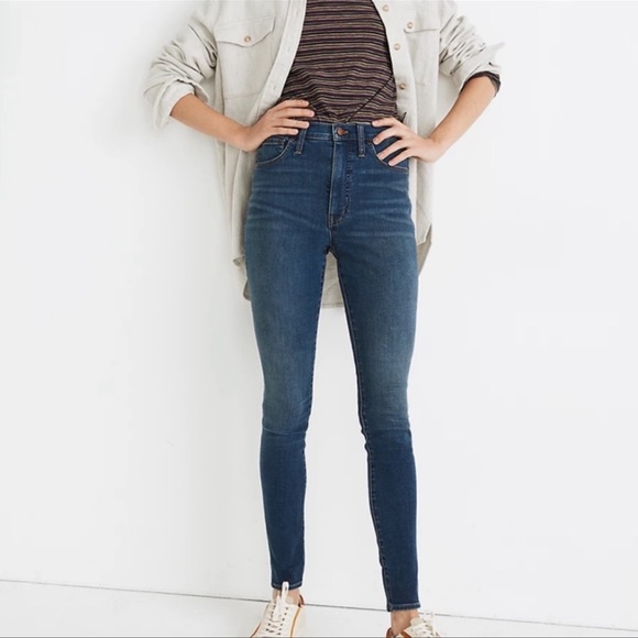 Madewell Denim - Madewell High-Rise Roadtripper Supersoft Jeans in Playford Wash NWT Size 32 Tall
